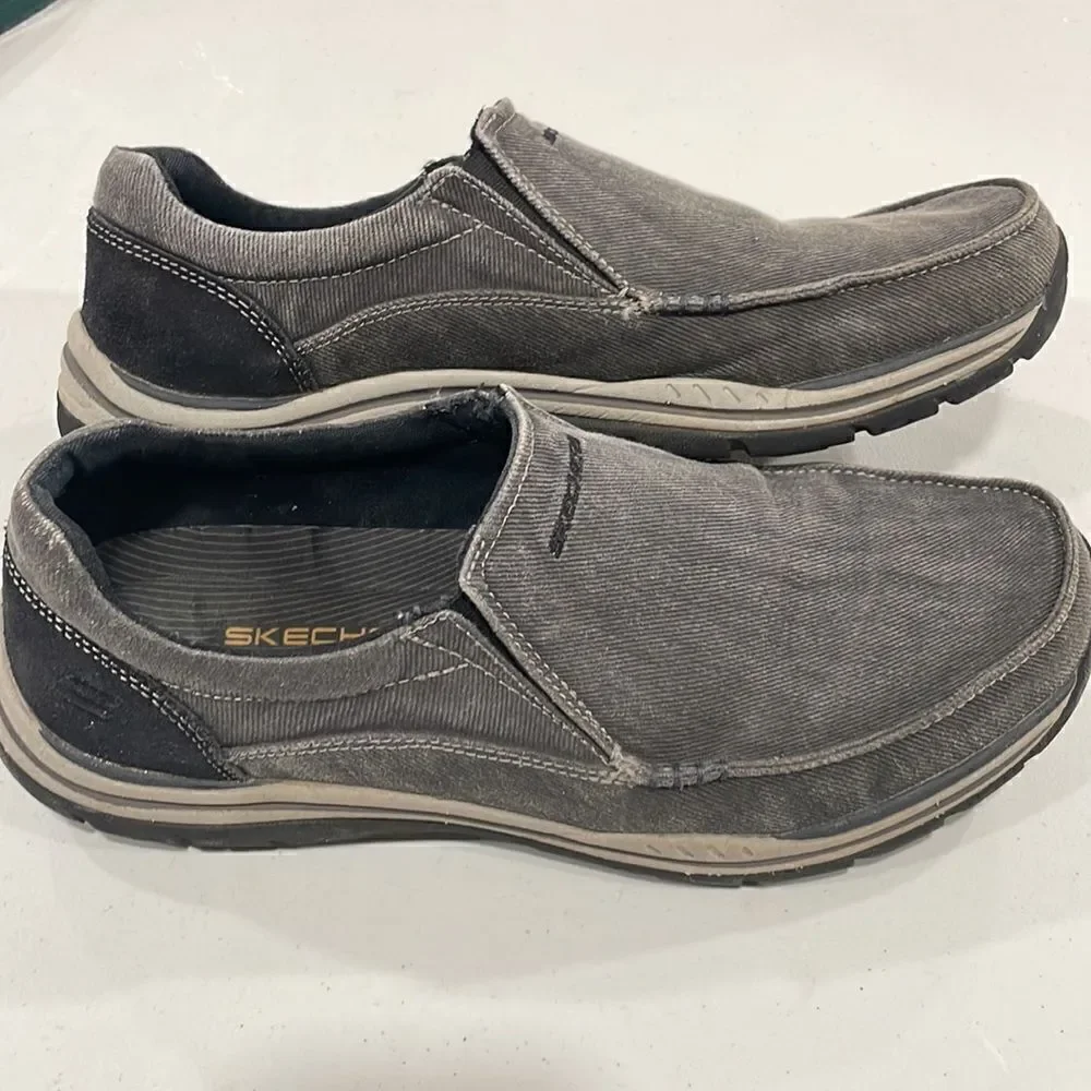 Skechers Creston Relaxed Fit Memory Foam Slip On Loafers. Size 11 Men’s - Picture 2 of 7